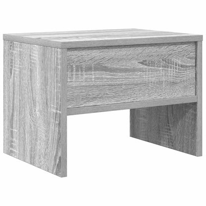 vidaXL Bedside Cabinet Grey Sonoma 40x30x30 cm Engineered Wood