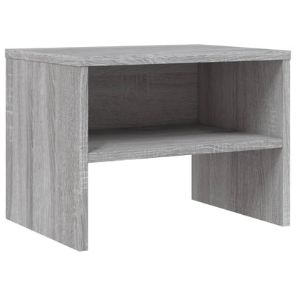 vidaXL Bedside Cabinets 2 pcs Grey Sonoma 40x30x30 cm Engineered Wood
