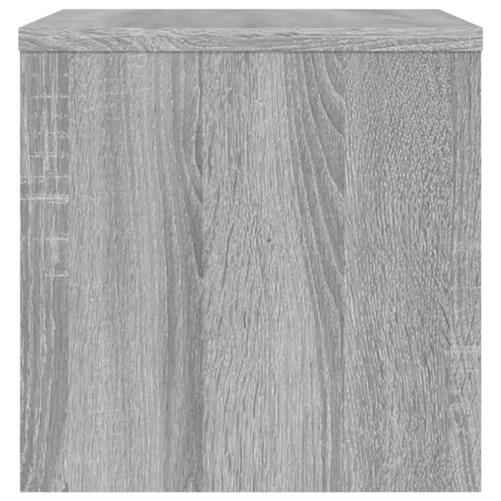 vidaXL Bedside Cabinets 2 pcs Grey Sonoma 40x30x30 cm Engineered Wood