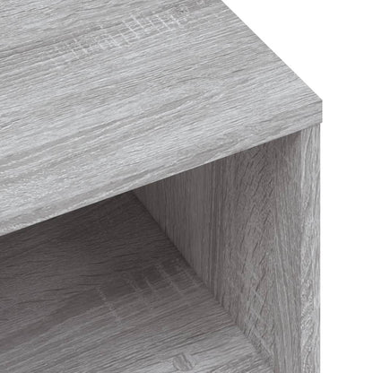 vidaXL Bedside Cabinets 2 pcs Grey Sonoma 40x30x30 cm Engineered Wood