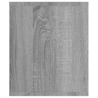 vidaXL Book Cabinet/TV Cabinet Grey Sonoma 36x30x143 cm Engineered Wood