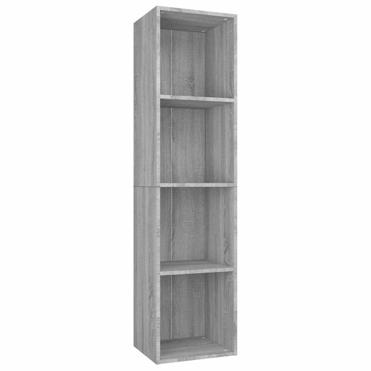 vidaXL Book Cabinet/TV Cabinet Grey Sonoma 36x30x143cm Engineered Wood