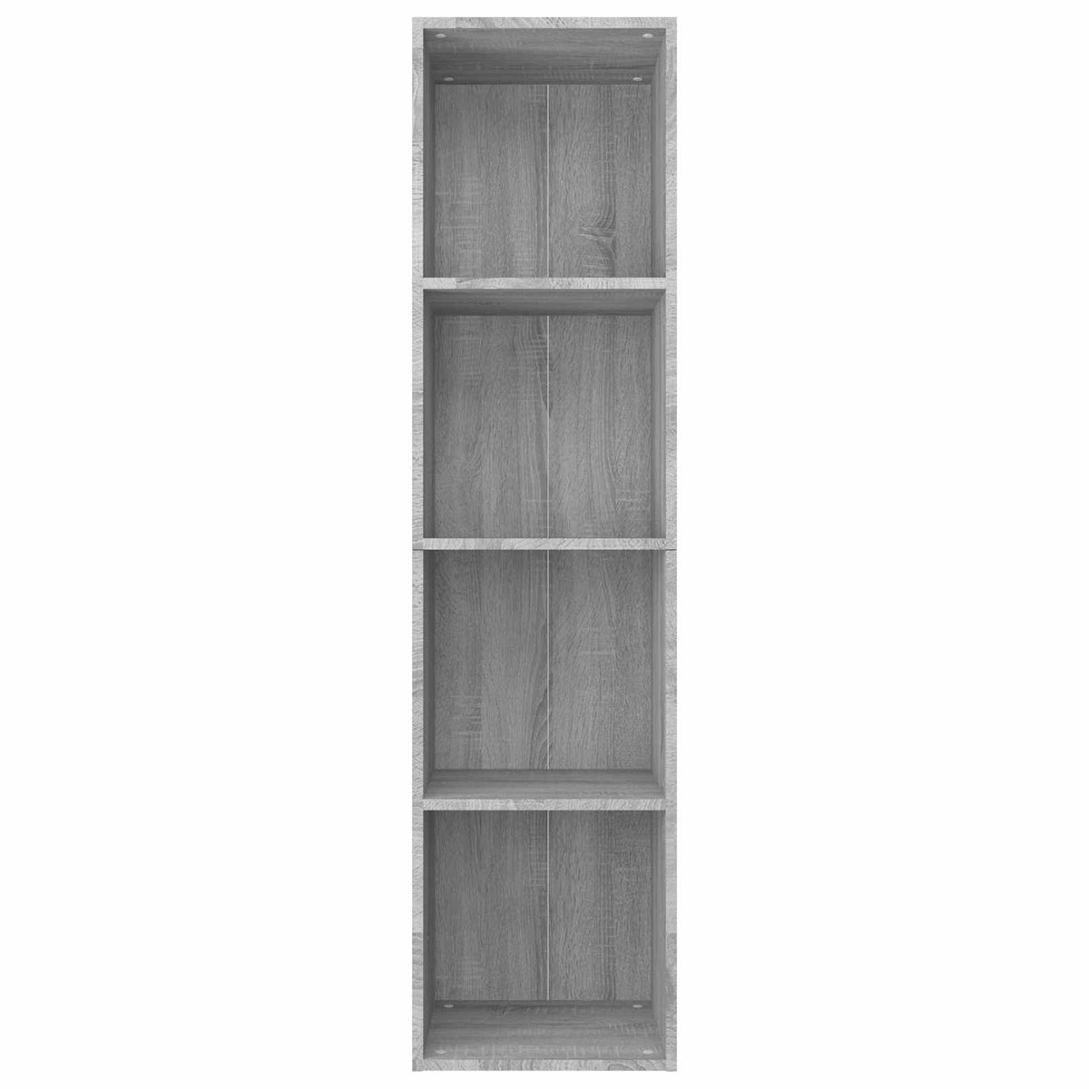 vidaXL Book Cabinet/TV Cabinet Grey Sonoma 36x30x143cm Engineered Wood