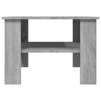 vidaXL Coffee Table Grey Sonoma 60x60x42 cm Engineered Wood