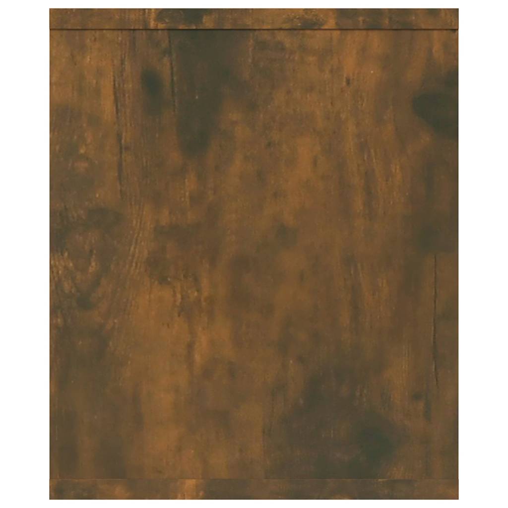 vidaXL Book Cabinet/TV Cabinet Smoked Oak 143x30x36cm Engineered Wood