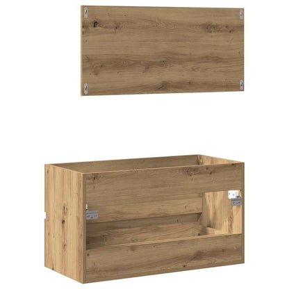 vidaXL Wardrobe | Smoked oak | Engineered wood | Compact | Wardrobe