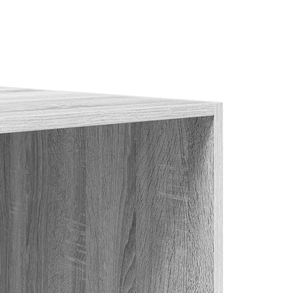 vidaXL Wardrobe Grey Sonoma 100x50x200 cm Engineered Wood