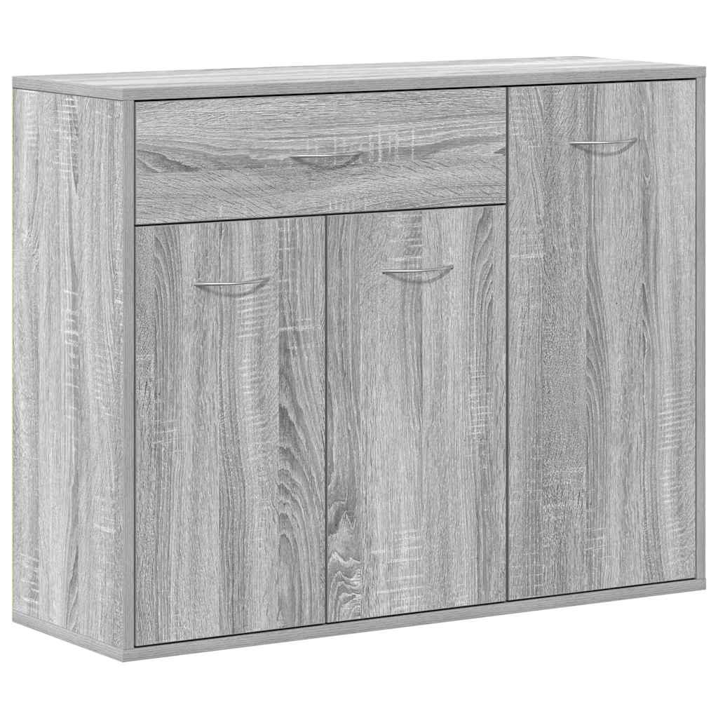 vidaXL Sideboard Grey Sonoma 88x30x70 cm Engineered Wood