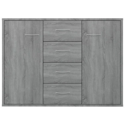 vidaXL Sideboard Grey Sonoma 88x30x65 cm Engineered Wood