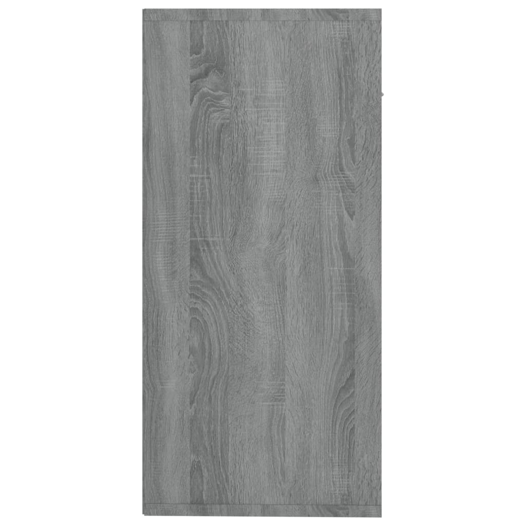 vidaXL Sideboard Grey Sonoma 88x30x65 cm Engineered Wood