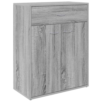 vidaXL Sideboard Grey Sonoma 60x30x75 cm Engineered Wood