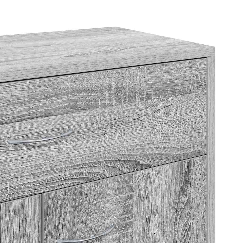 vidaXL Sideboard Grey Sonoma 60x30x75 cm Engineered Wood