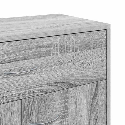 vidaXL Sideboard Grey Sonoma 60x30x75 cm Engineered Wood