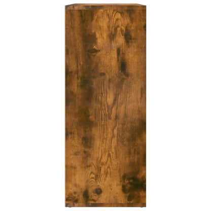 vidaXL Sideboard Smoked Oak 60x30x75 cm Engineered Wood