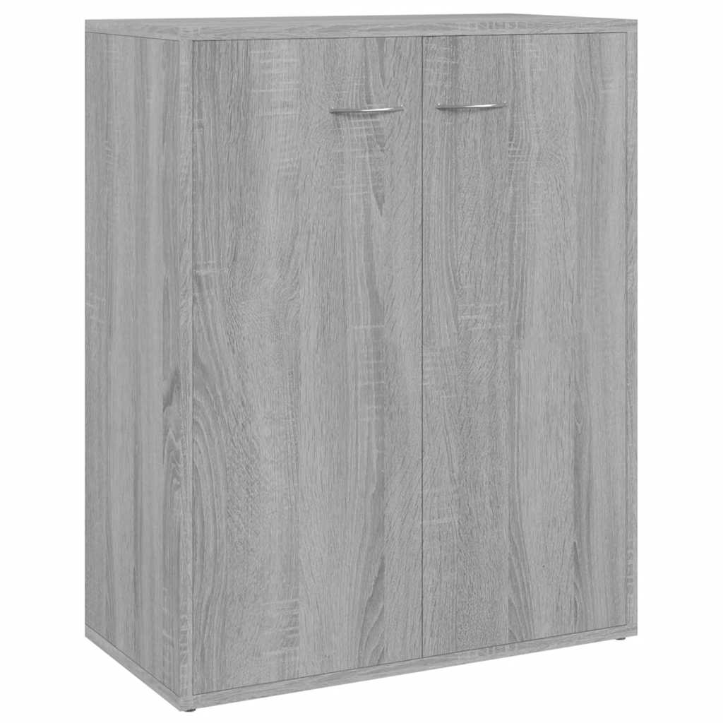 vidaXL Sideboard Grey Sonoma 60x30x75 cm Engineered Wood