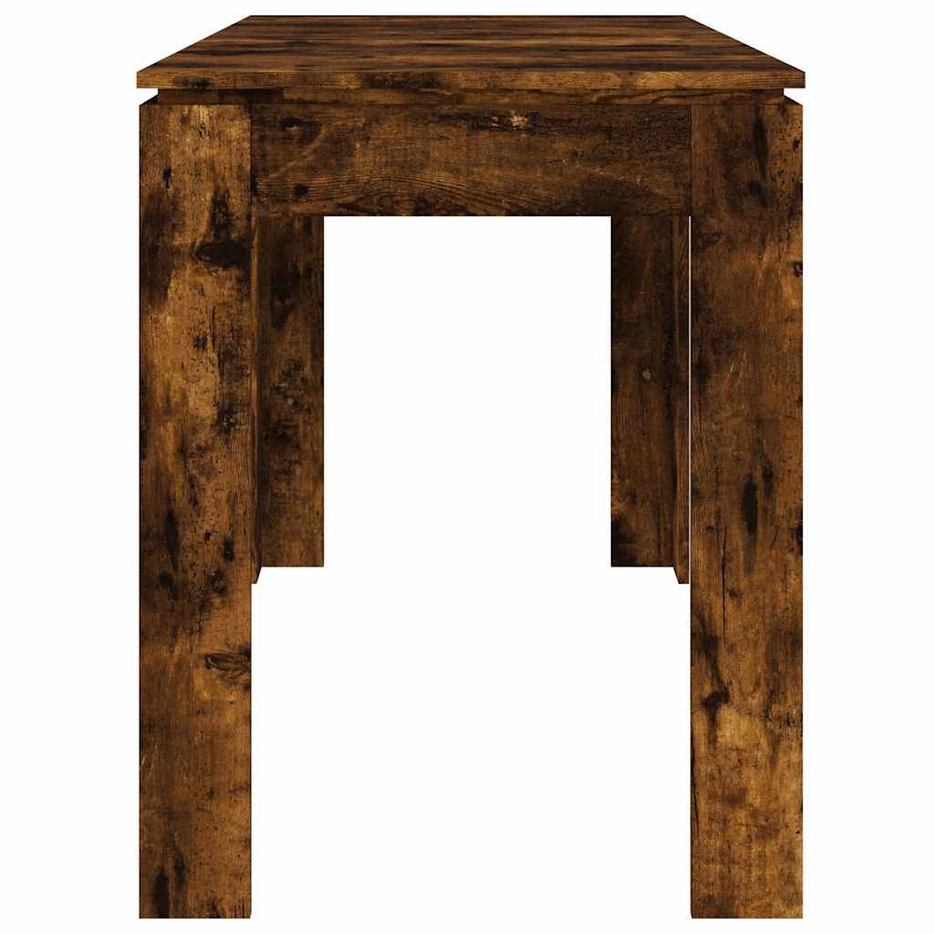 vidaXL Dining Table | Smoked oak | Engineered wood | Medium | Dining Table