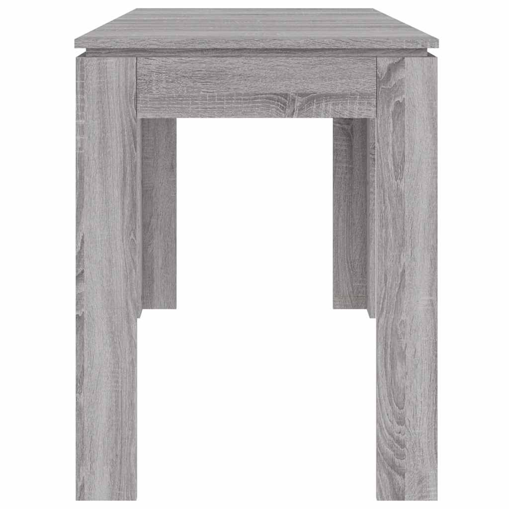 vidaXL Dining Table | Grey Sonoma | Engineered wood | Medium | Dining Table