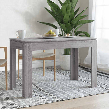 vidaXL Dining Table | Grey Sonoma | Engineered wood | Medium | Dining Table
