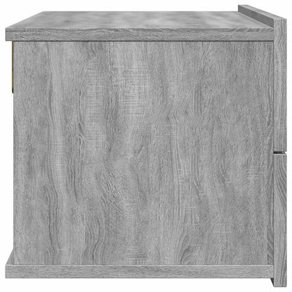 vidaXL Bedside Cabinets 2 pcs Grey Sonoma 40x30x30 cm Engineered Wood