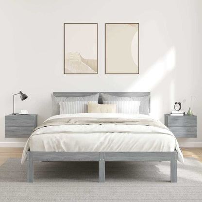 vidaXL Bedside Cabinets 2 pcs Grey Sonoma 40x30x30 cm Engineered Wood