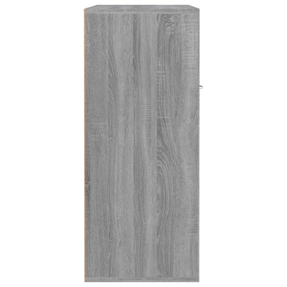 vidaXL Shoe Cabinet Grey Sonoma 60x35x84 cm Engineered Wood