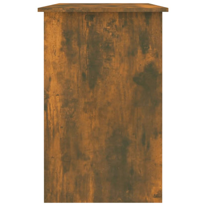 vidaXL Desk Smoked Oak 100x50x76 cm Engineered Wood
