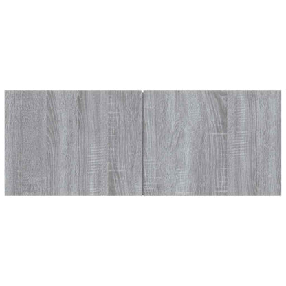 vidaXL TV Cabinet Grey Sonoma 80x30x30 cm Engineered Wood