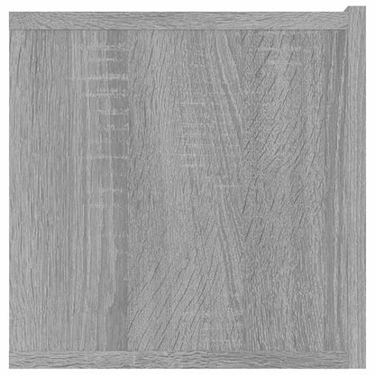 vidaXL TV Cabinet Grey Sonoma 80x30x30 cm Engineered Wood