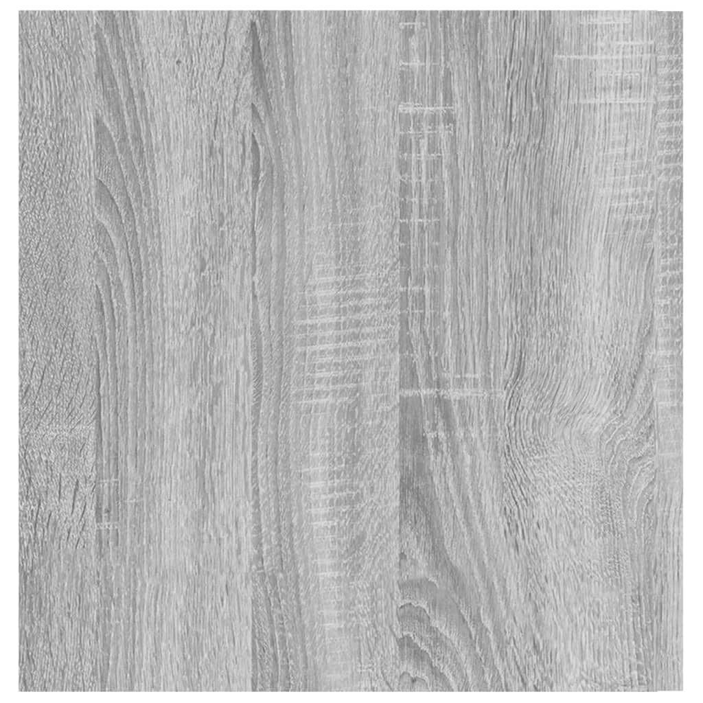 vidaXL Wall Mounted Cabinet Grey Sonoma 80x39x40 cm Engineered Wood