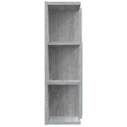 vidaXL Bathroom Mirror Cabinet Grey Sonoma 80x20.5x64cm Engineered Wood