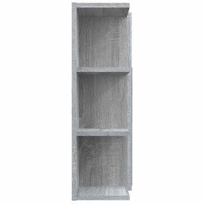 vidaXL Bathroom Mirror Cabinet Grey Sonoma 80x20.5x64 cm