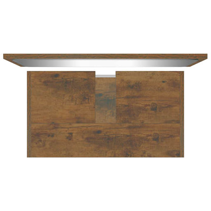 vidaXL Bathroom Furniture Set Smoked Oak Engineered Wood