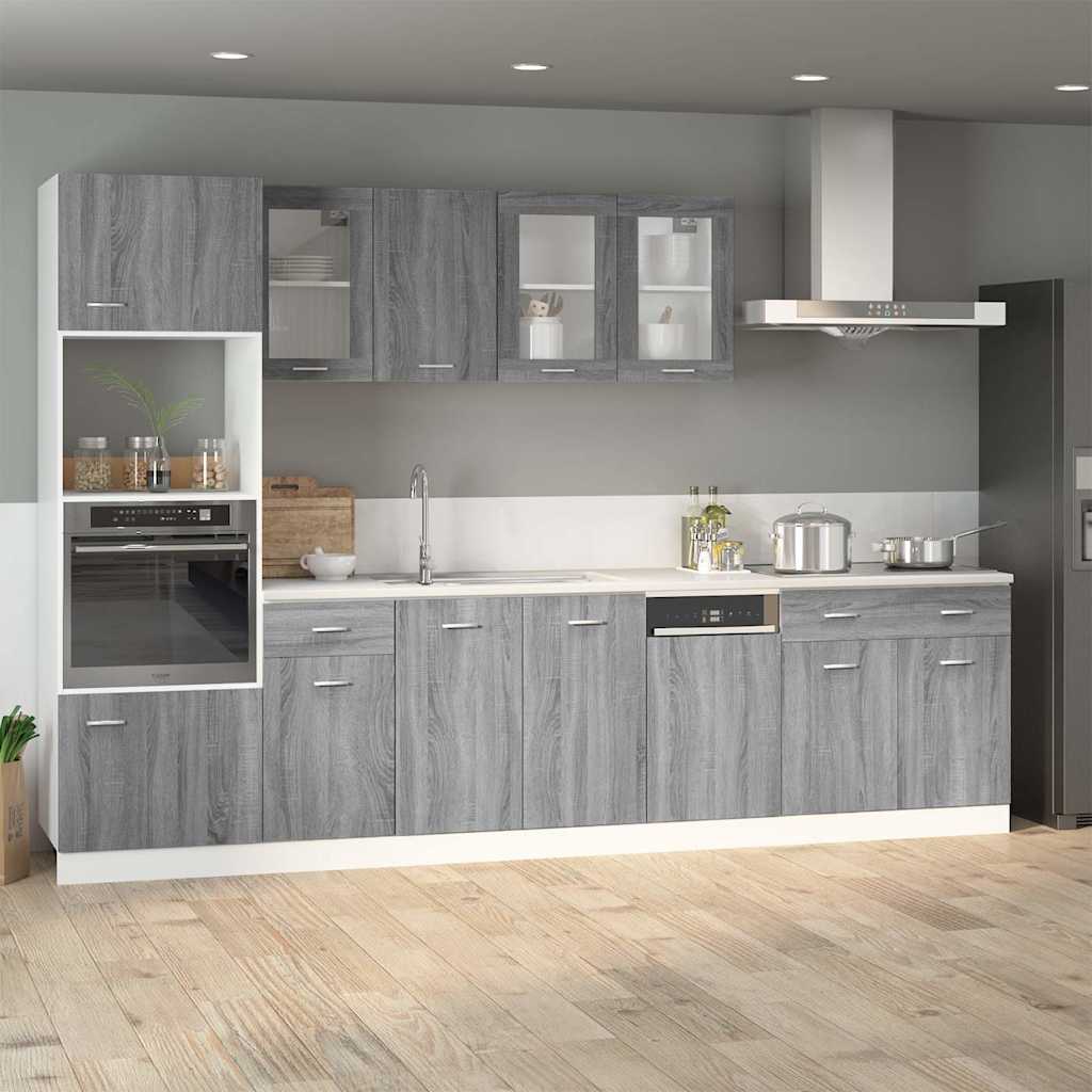 vidaXL Drawer Bottom Cabinet "Lyon" Grey Sonoma 40x46x81,5 cm Engineered Wood
