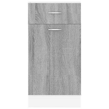 vidaXL Drawer Bottom Cabinet "Lyon" Grey Sonoma 40x46x81,5 cm Engineered Wood