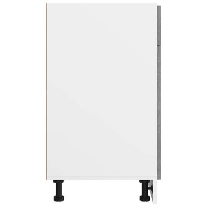 vidaXL Drawer Bottom Cabinet "Lyon" Grey Sonoma 40x46x81,5 cm Engineered Wood