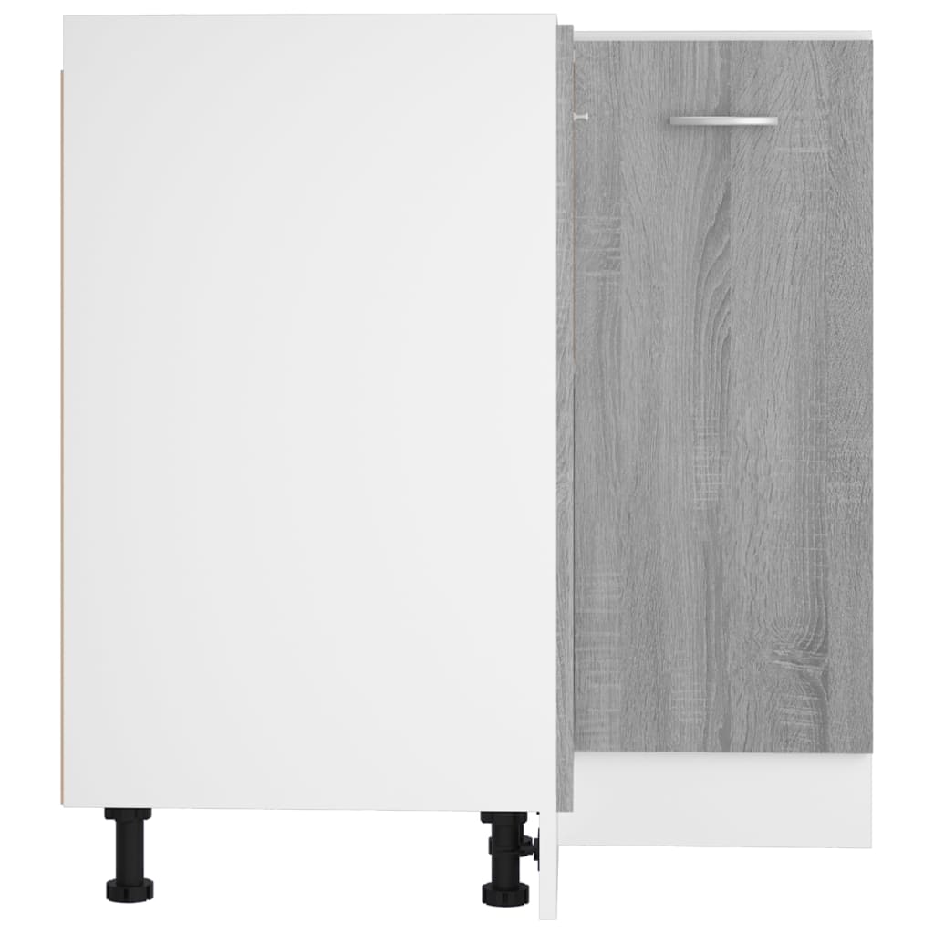 vidaXL Kitchen Cabinet Lyon Grey Sonoma 75.5x75.5x81.5 cm Engineered Wood