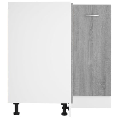 vidaXL Kitchen Cabinet Lyon Grey Sonoma 75.5x75.5x81.5 cm Engineered Wood