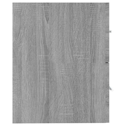 vidaXL Sink Cabinet Grey Sonoma 60x38,5x48 cm Engineered Wood