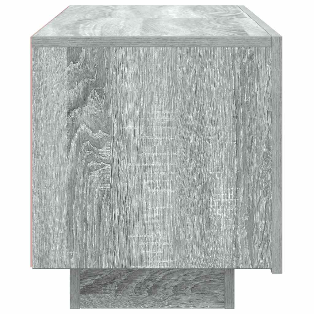 vidaXL TV Cabinet Grey Sonoma 100x35x40 cm Engineered Wood