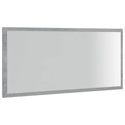 vidaXL 2 Piece Bathroom Furniture Set Grey Sonoma Engineered Wood