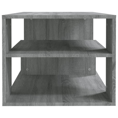 vidaXL Coffee Table Grey Sonoma 100x50x40 cm Engineered Wood