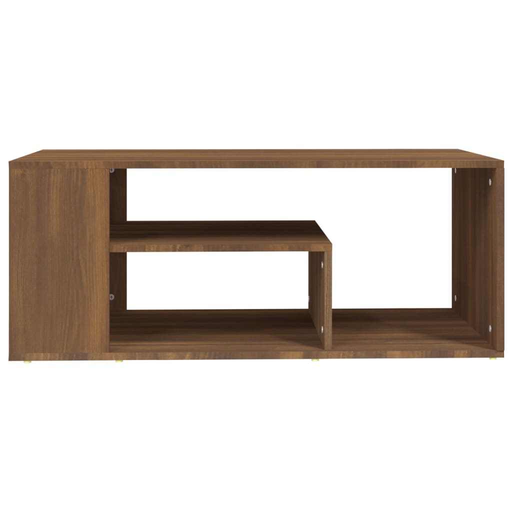 vidaXL Coffee Table | Brown Oak | Engineered Wood | 100x50x40 cm | Coffee Table