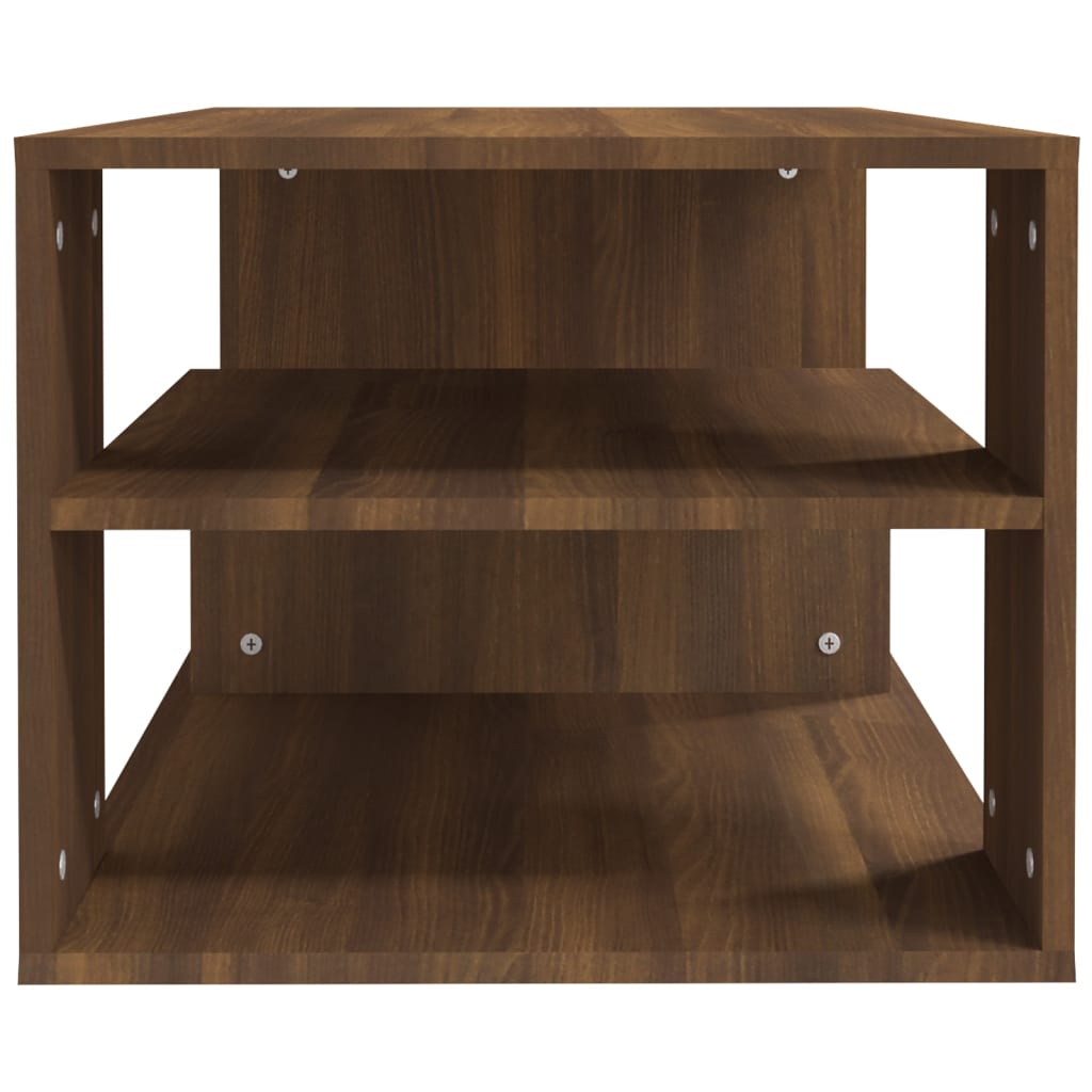 vidaXL Coffee Table | Brown Oak | Engineered Wood | 100x50x40 cm | Coffee Table