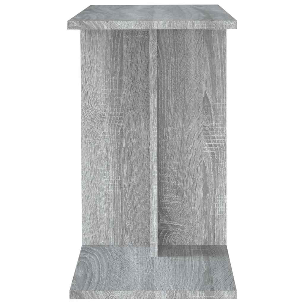 vidaXL Side Table Grey Sonoma 50x30x50 cm Engineered Wood