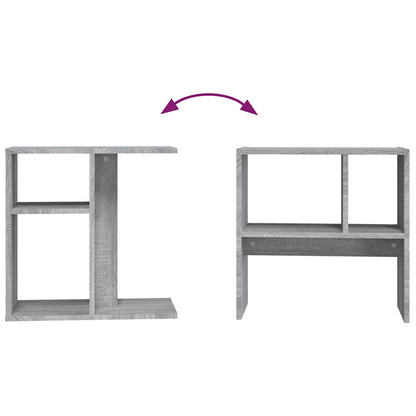 vidaXL Side Table Grey Sonoma 50x30x50 cm Engineered Wood