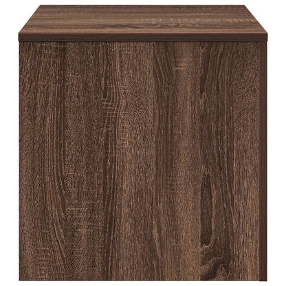 vidaXL Side Tables 3 pcs Brown Oak Engineered Wood