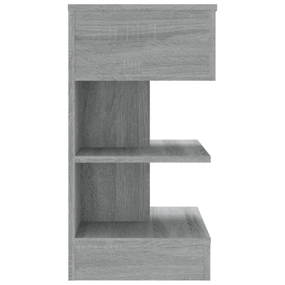 vidaXL Bedside Cabinets 2 pcs Grey Sonoma 40x35x65 cm Engineered Wood
