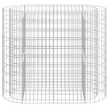 vidaXL Gabion Raised Bed Galvanised Iron 120x50x100 cm