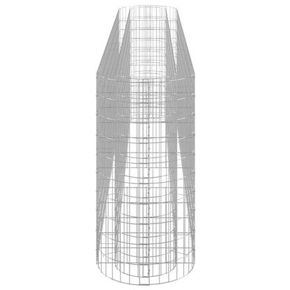 vidaXL Gabion Raised Bed Galvanised Iron 330x50x100 cm