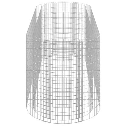 vidaXL Gabion Raised Bed Galvanised Iron 300x100x100 cm